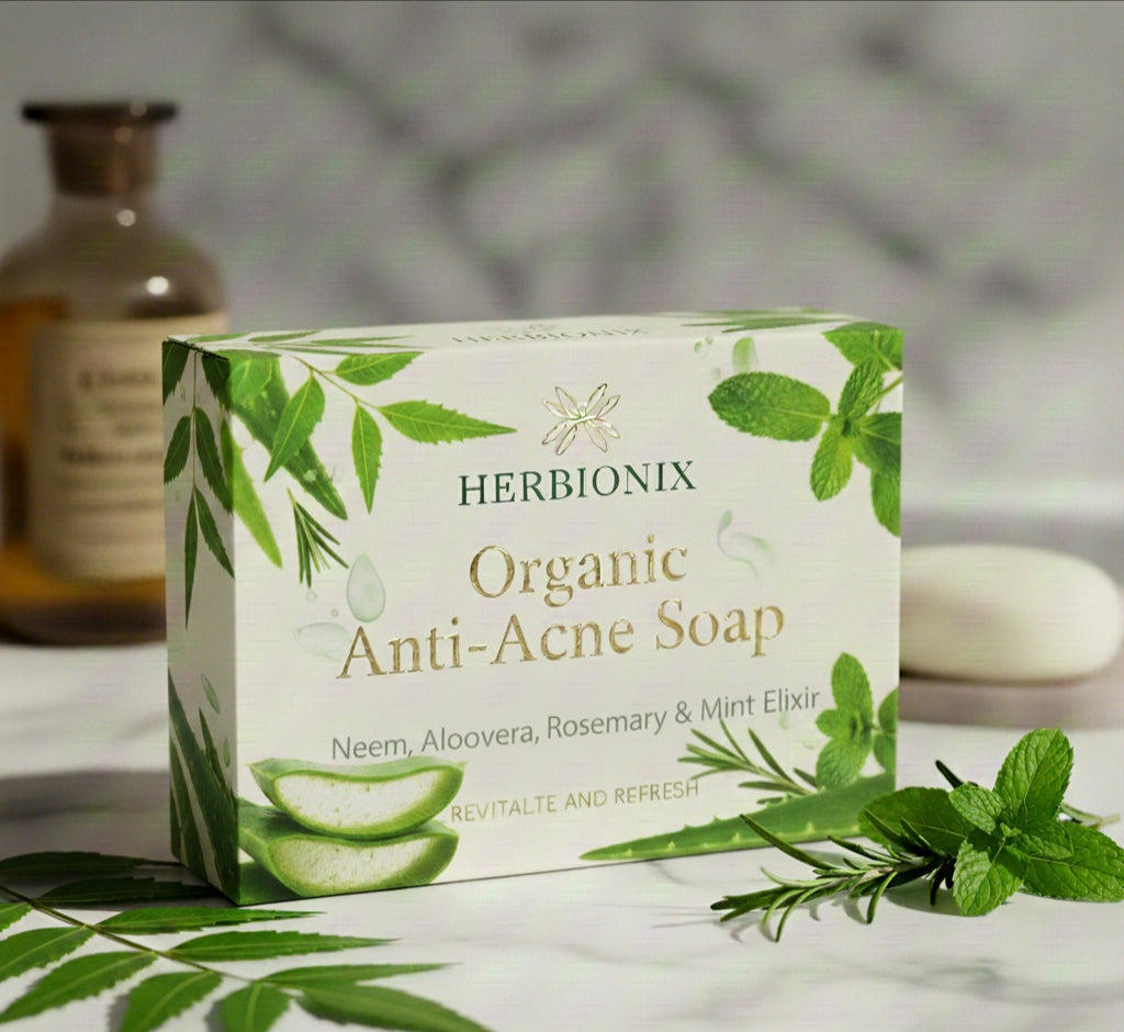 Herbionix Herbal Anti-Acne Soap | Fight Pimples & Acne Naturally